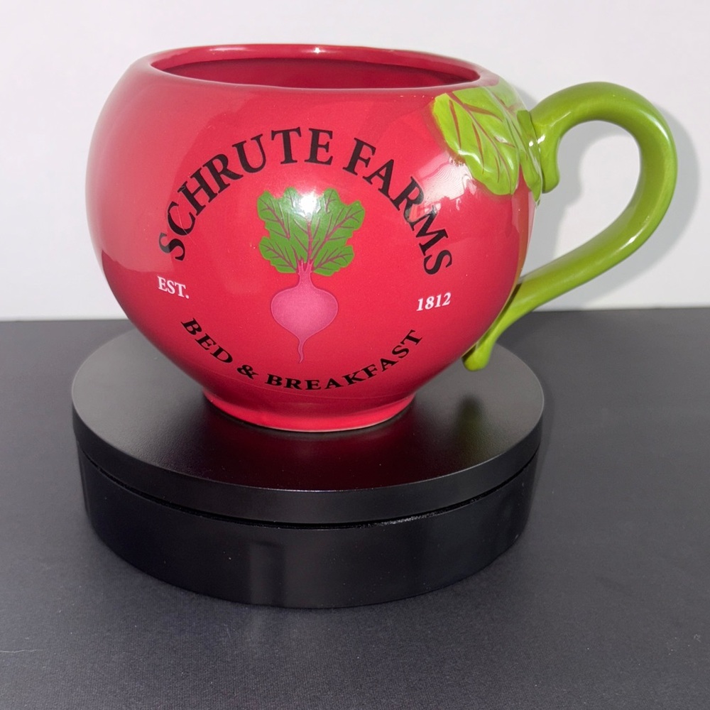 The Office Dwight Schrute Farms Beet Mug NBC
